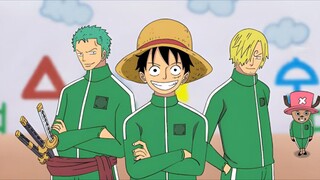 Luffy, Zoro, Sanji Di Squad Game