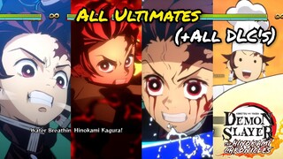 All Ultimate Arts-Demon Slayer The Hinokami Chronicles (Including All New DLC Characters)