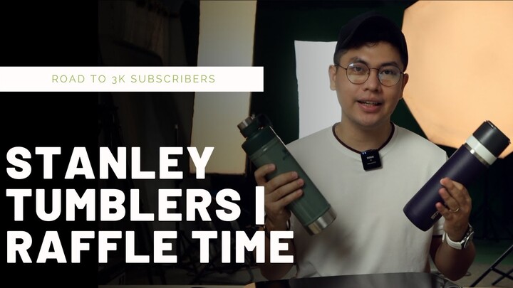 STANLEY TUMBLERS | RAFFLE TIME | ROAD TO 3K