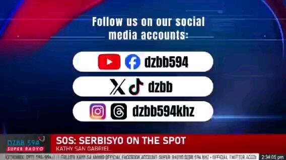 SUPER RADYO DZBB: SOS: SERBISYO ON THE SPOT (MARCH 4, 2026)