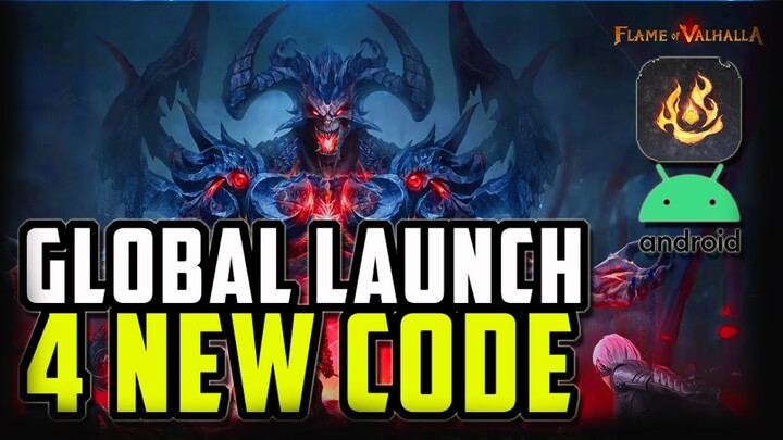 [4 NEW CODE] Flame of Valhalla Global (Bluestacks) Global Launch Gameplay