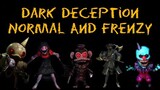 Dark Deception Normal And Frenzy Characters And All Jumpscares