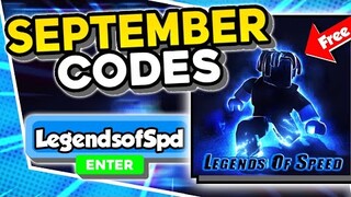 New "September Working Codes 2021 in Roblox Legends of Speed