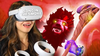 The FIRST TRUE Oculus Quest 2 Survival Game Is Here & It’s Amazing! Song In The Smoke