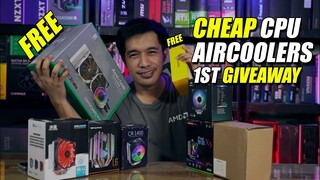 Cheap CPU Air Coolers: SULIT o MURA lang? ft Birthday GIVEAWAY CPU Coolers & Cellphone Prizes