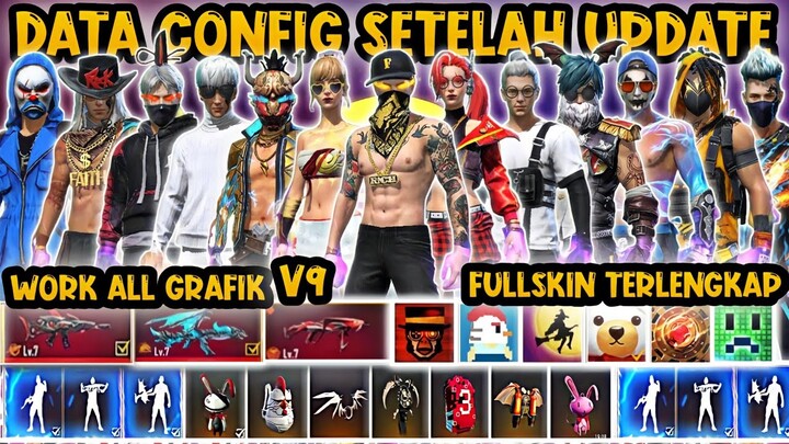 SETELAH UPDATE❗ DATA CONFIG VVIP FREE FIRE MAX❗CONFIG FF TERBARU 2022❗ SETELAH UPDATE V9❗CONFIG FF