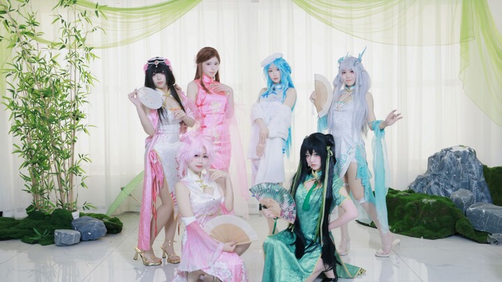 【วิทยายุทธหย่งชุน × เทพยุทธ์เซียนกลอรี่】❀ลมฤดูใบไม้ผลิใต้พัด สายเมฆไหลบนชายเสื้อ❀ เมื่อเกิร์ลกรุ๊ปแห