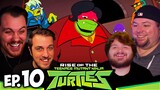 Rise Of The TMNT Episode 10 Group Reaction | Stuck on You/ AI Be Back