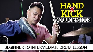 DRUM LESSON: Hand x Foot Coordination [FILIPINO INSTRUCTION]