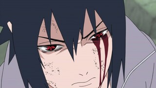 The Sasuke with a broken arm is the most handsome Sasuke