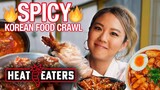 Esther Choi’s SPICY Korean Food Crawl - Chicken Feet, Crab, & INSANE Ktown Challenge | Heat Eaters