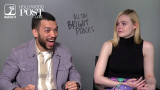 Elle Fanning and Justice Smith in All the Bright Places on Netflix