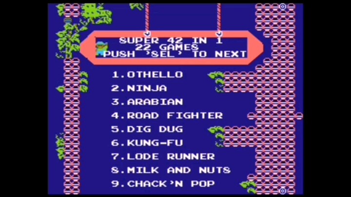 42-in-1 (NES) - Lode Runner (Stage 1 to 4) John NESS