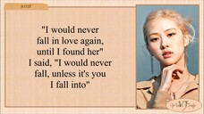 ROSÉ 'Until I Found You (Stephen Sanchez)' Cover Lyrics