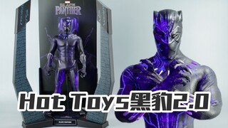 Hot Toys黑豹2.0，用紫光灯照射的瞬间我惊呆了！【涛哥测评】