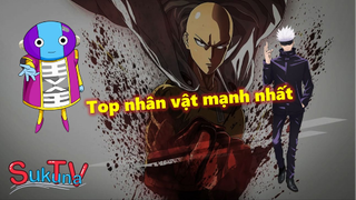 Top 7 nhân vật có sức mạnh khủng khiếp trong thế giới anime