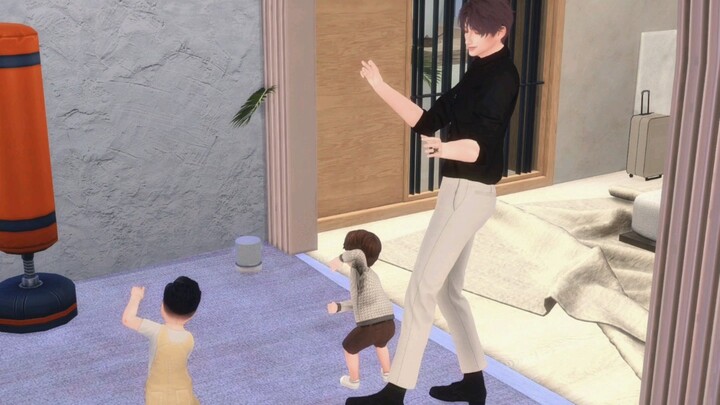 بعض اللحظات الدافئة لأولياء الأمور في الفضاء العميق