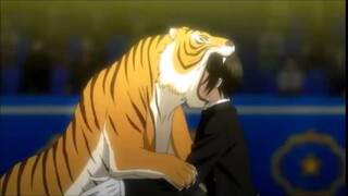 Kuroshitsuji Book of Circus - Sebastian Tiger Scene