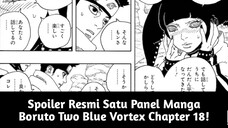 Spoiler Resmi Satu Panel Manga Boruto Two Blue Vortex Chapter 18!