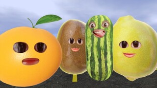 Watermelon sticks and their friends