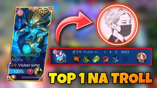 You Can't Trust Gosu Zero (TOP 1 NA TROLL) | MOBILE LEGENDS