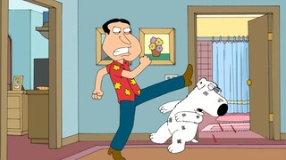 [Family Guy] Brian นอนกับบิดาผู้ให้กำเนิดของ Brother Q และถูกทุบตีอย่างรุนแรง