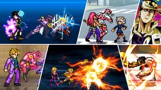All Ultimates Attacks From JoJo's Bizarre Adventure - Mugen