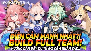 Chi Tiết Build Full Team Điện Cảm Mạnh Nhất Từ A-Z?! Yae Miko Sẽ Có TDV Trấn? Genshin Impact