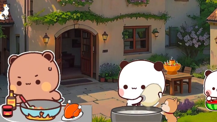 In this quiet courtyard, the years are peaceful#一二布布