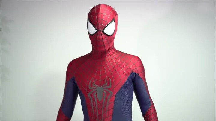 The Amazing Spider-Man 2cos suit with movable jaw