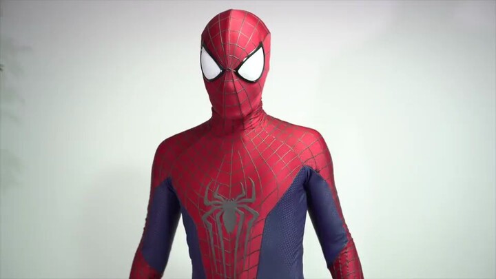 The Amazing Spider-Man 2cos suit with movable jaw