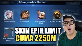 DI JAMIN MOONTON BANGKRUT !! SKIN EPIK LIMITED CUMA 225 DIAMOND ! MIMPI APA SEMALEM