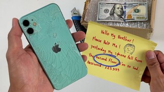How To Restore/Replace Destroyed iPhone 11 Back Glass Cracked
