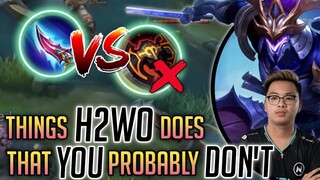 Saber Analysis From H2wo's Gameplay War Axe Vs Heptaseas Best Build MobileLegends Core Tutorial 2022