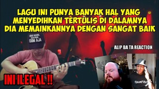 INI ILEGAL BERMAIN INSTRUMEN SEPERTI DIA‼️ || ALIP BA TA REACTION TEKS INDO