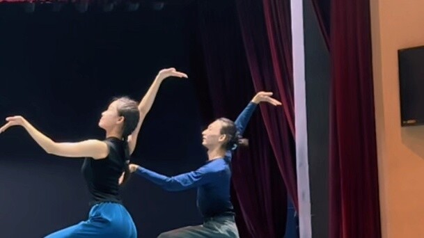 [Modern dance turns Dunhuang into reality] I plan to do this in the future ha ha