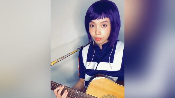 singing Hero Too in Kyoka Jirou cosplay~ bnha bnhacosplay kyokajirou kyokajiro kyokajiroucosplay  myheroacademia cosplaygirl