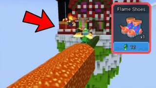 New Lava Shoes in Bedwars Blockman Go