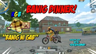 "BANIG DINNER" | DUO VS SQUAD WITH GABYEL(Rules of Survival)