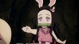Nezuko with bunny ears! ! !