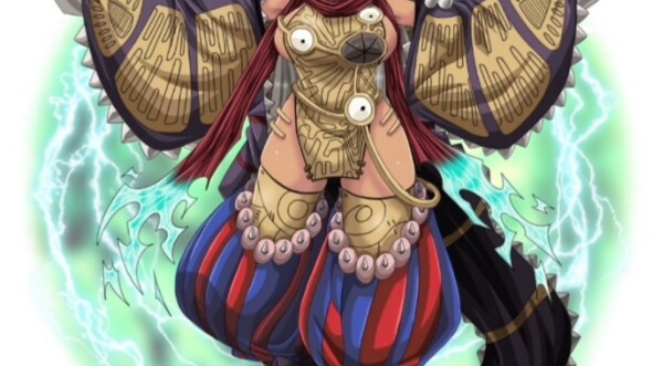 Comparison between the Golden Lily Monster Girl and the original monster (Blaze 12, 23 episodes)