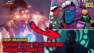 KANG THE CONQUEROR AWAL MULA ILLUMINATI ?? | DOCTOR STRANGE IN THE MULTIVERSE OF MADNESS THEORY