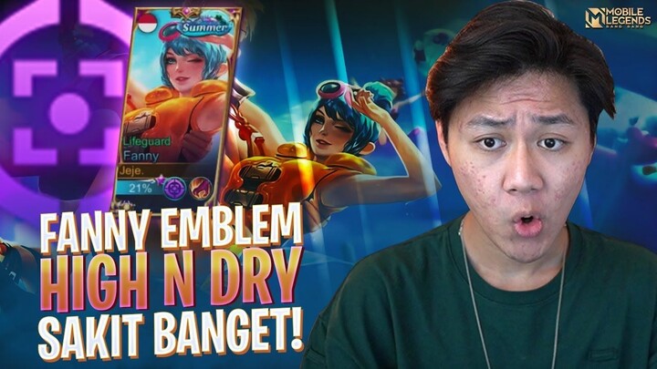 Fanny Pake Emblem Assasin Ini Jadi Meta & Sakit Banget ! Wajib Coba - Mobile Leg