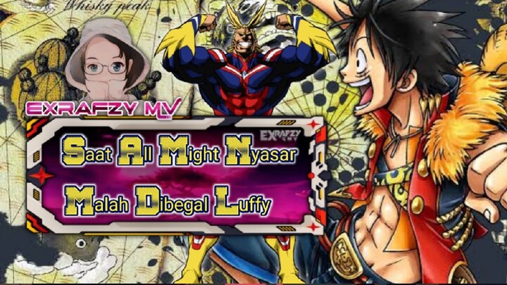 Saat All Might HERO ACADEMIA Nyasar❗Malah Dibegal Luffy ONE PIECE⁉️🗿