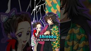 Shinobu đã tỏ tình Giyu! #demonslayer #shorts #anime