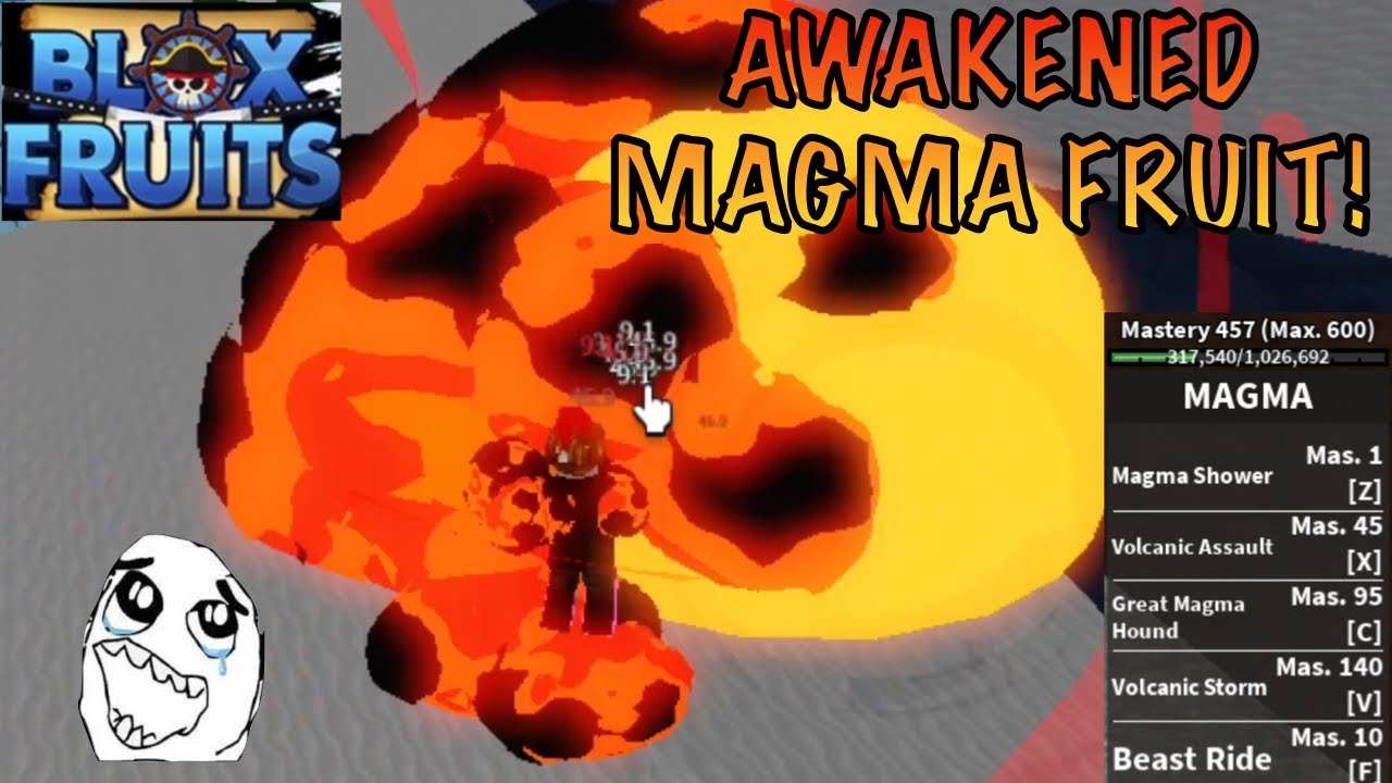 BLOX FRUITS #8  MAGMA AWAKENING! - BiliBili