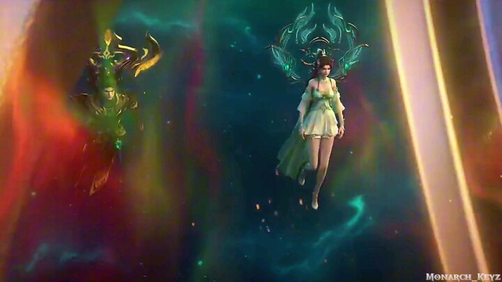 Pertarungan sengit kelompok xiao yan dengan clan Aula jiwa "Battle Through The Heavens S5 EP 167"