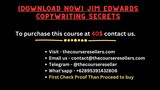 [Download Now] Jim Edwards Copywriting Secrets