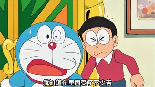 静香和大雄差点失踪了，最后在十年后找到了 #哆啦A梦