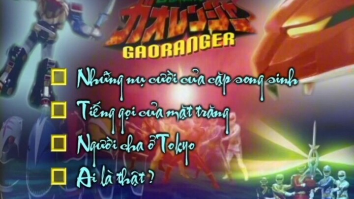 Gaoranger - Tập 9 . Những nụ cười của cặp song sinh